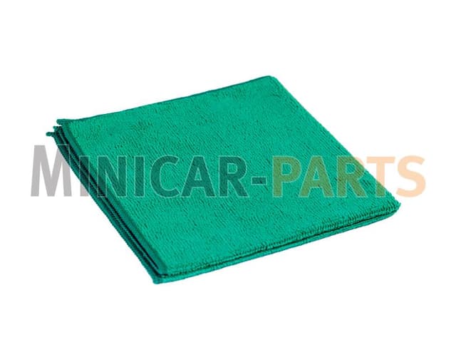 Microfibre cloth green