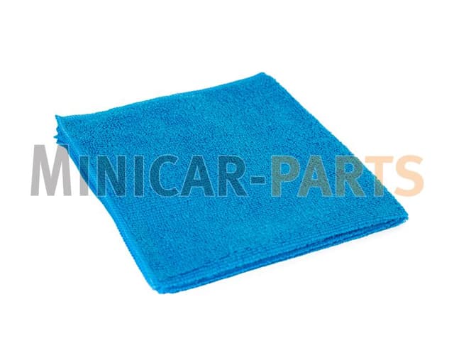 Microfibre cloth blue