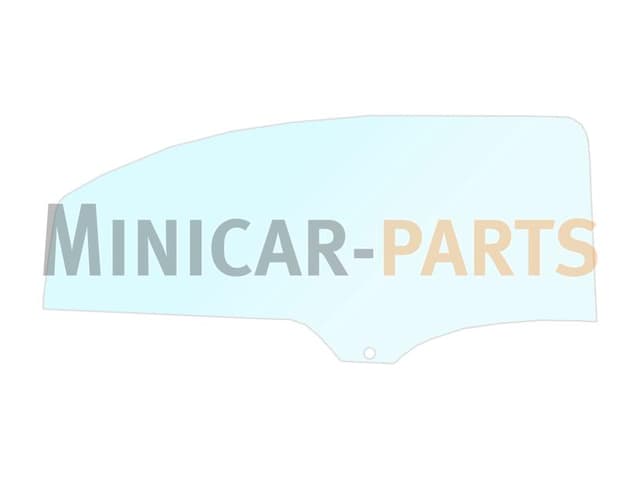 Door window left Microcar MC1 / MC2 / Due1