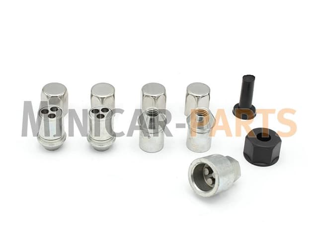 Anti-theft wheel bolt set M10x1.5
