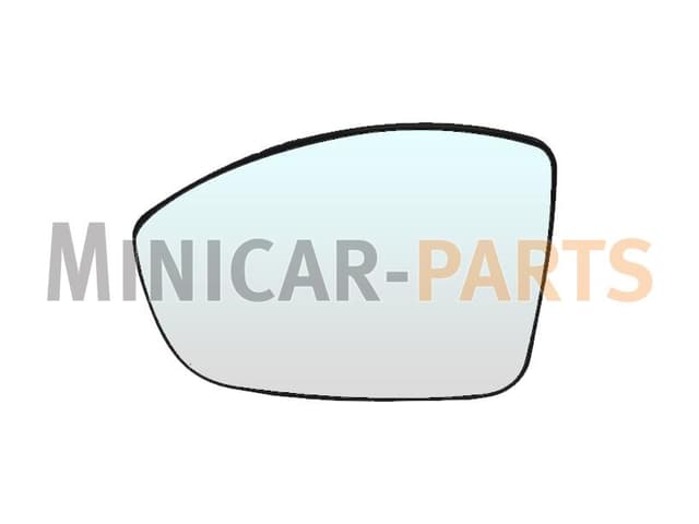 Left Mirror Glass V2 Ligier JS50 PH4 / JS60 PH2