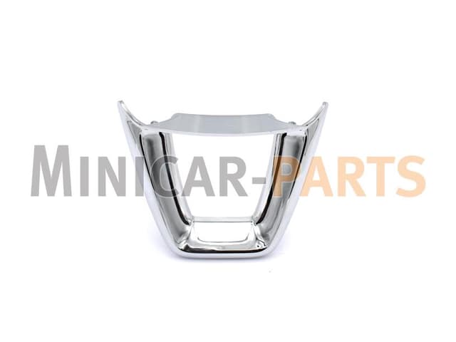 Trim Piece Lower Steering Wheel Ligier / Microcar (Chrome)