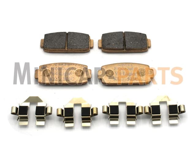 Rear brake pads set Microcar / Ligier