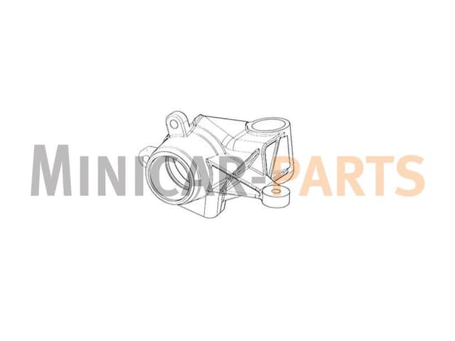 Steering knuckle left Aixam MEGA 1