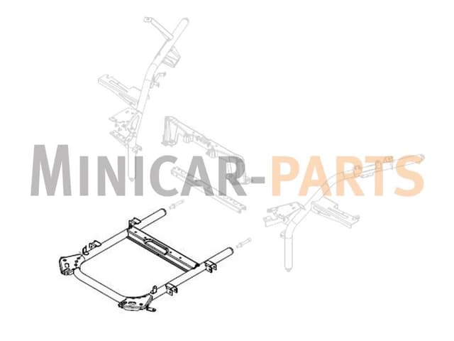 Subframe chassis Ligier / Microcar