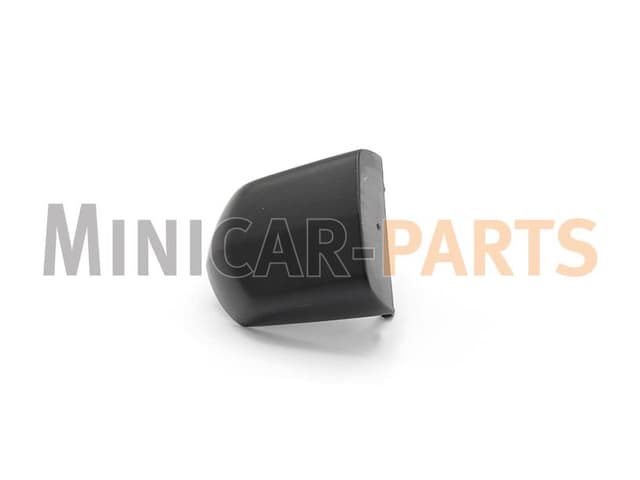 Corner piece right door handle Aixam (black)
