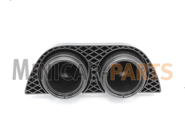 Exhaust dummy rear bumper Aixam