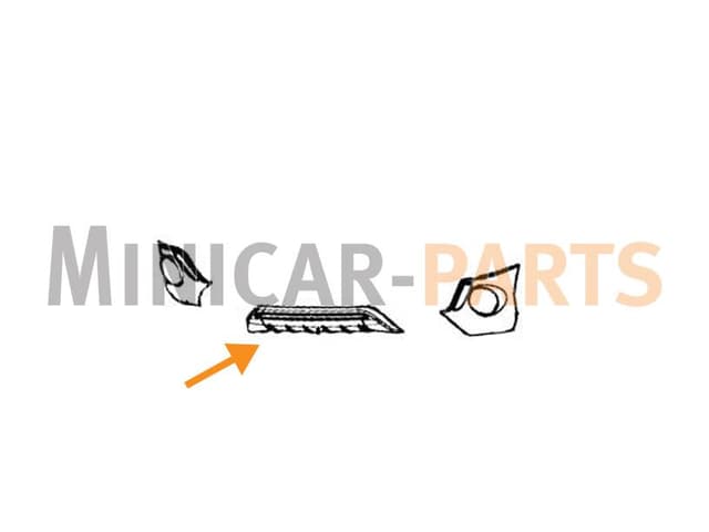 Attachment front bumper Aixam Impulsion Crossover