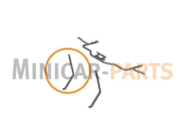 Tie rod subframe Aixam Vision / Sensation / Emotion