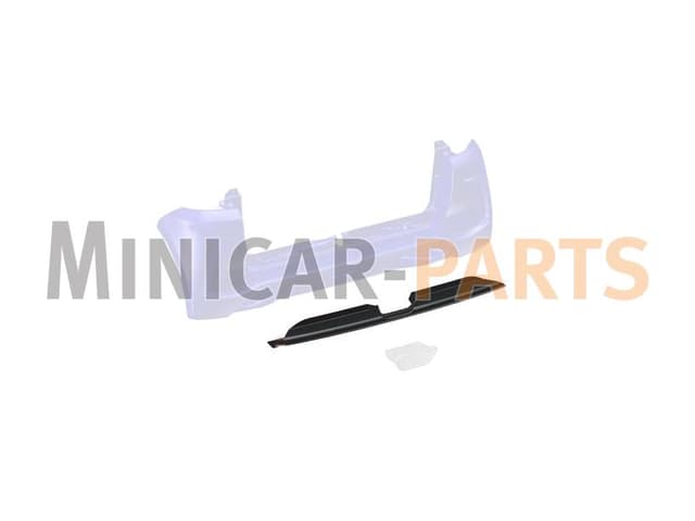 Attachment rear bumper Aixam City / Coupe (Carbon)