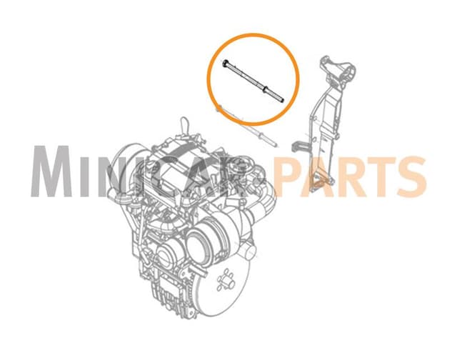 Bolt gearbox Ligier / Microcar M10x240