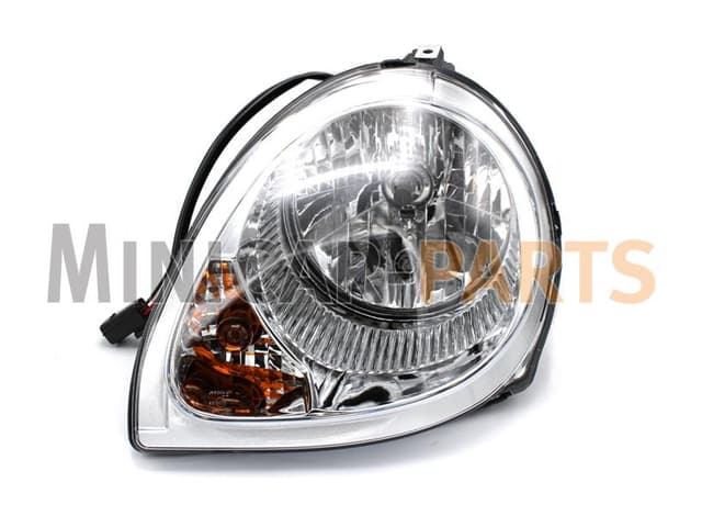 Headlight left Aixam