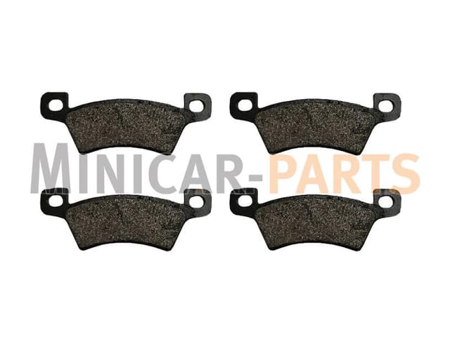 Brake pad set Microcar MC1 / MC2 rear