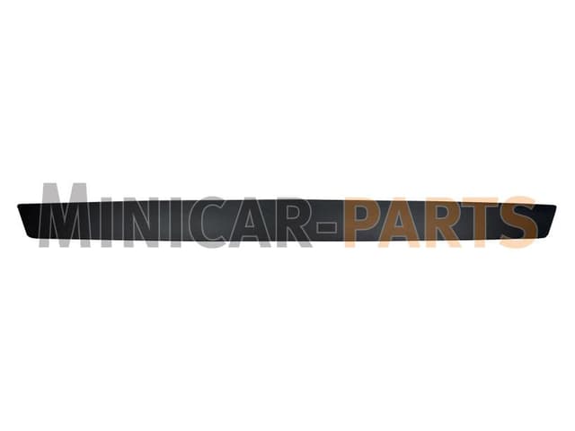 Trim strip tailgate Microcar MGO1 / MGO2 / JSRC (black)