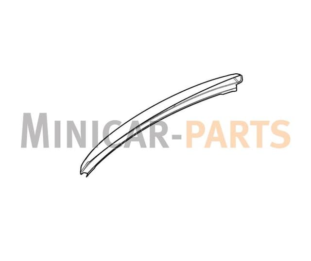 Tailgate spoiler Microcar MGO1 / MGO2
