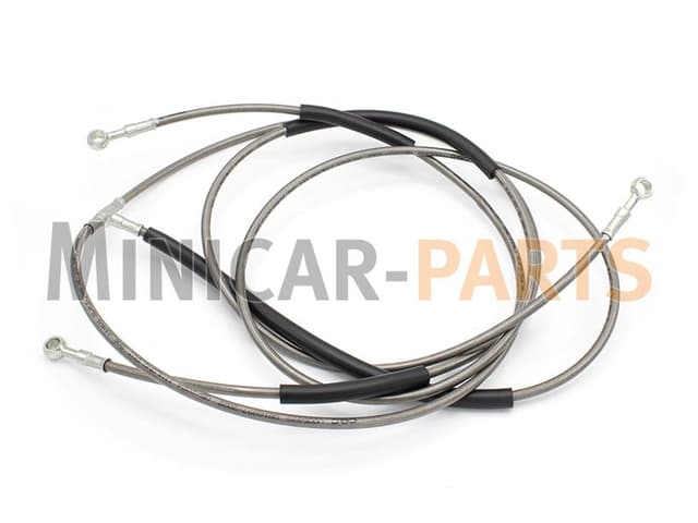 Brake lines complete rear Micrcocar MGO2 / M8 / Due first