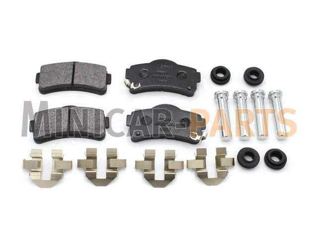 Brake pads set complete Aixam