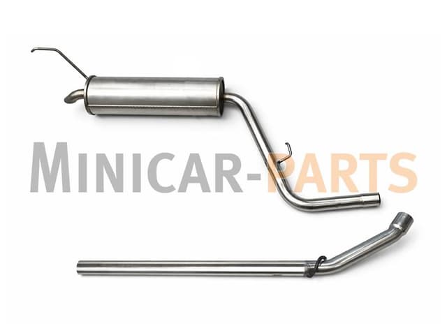 Exhaust rear silencer Aixam Ambition City / Minauto