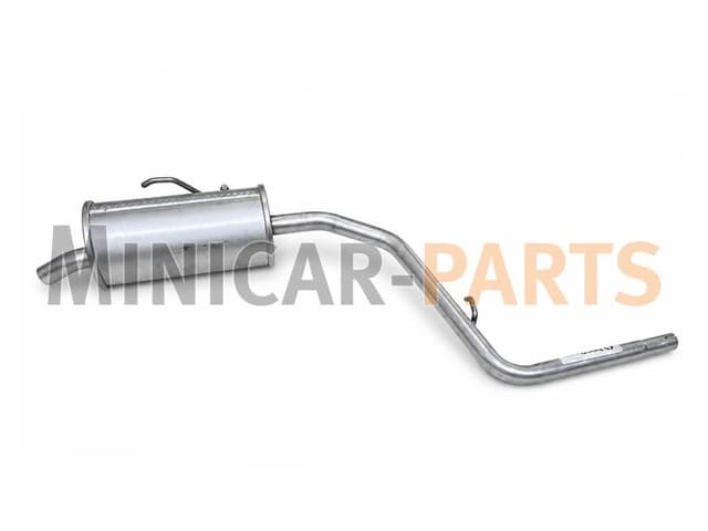 End silencer exhaust Aixam 721 / Scouty / City Ph1
