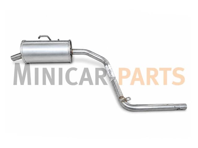 End silencer exhaust Aixam 721 / Scouty ph1
