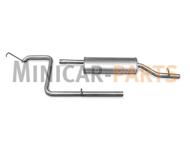 End silencer exhaust Microcar MGO2 / M8 / JSRC