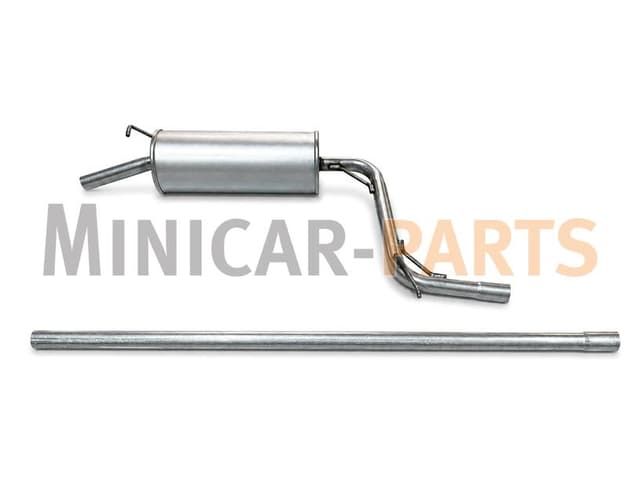 End silencer exhaust Microcar MC1