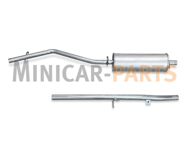End silencer exhaust Microcar Virgo 3