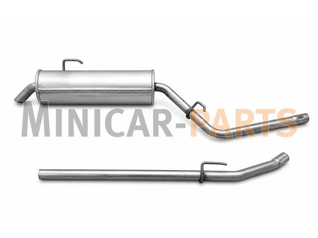 End silencer exhaust Aixam Impulsion / Vision