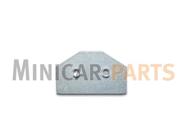 Aixam bonnet hinge reinforcement plate